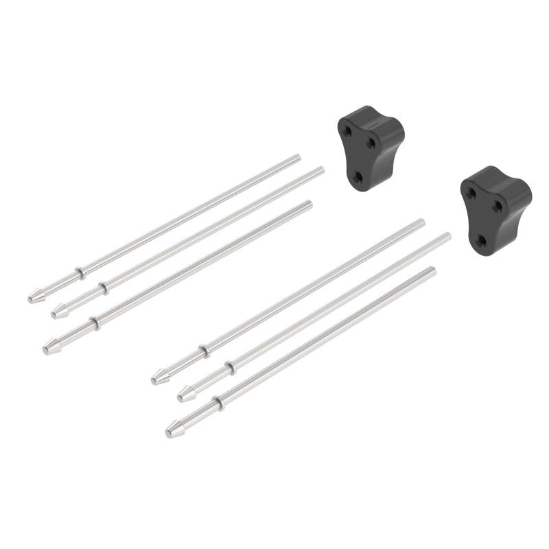 Borla Hanger & Isolator Kit - 6 Hanger Rods & 2 Rubber Isolators