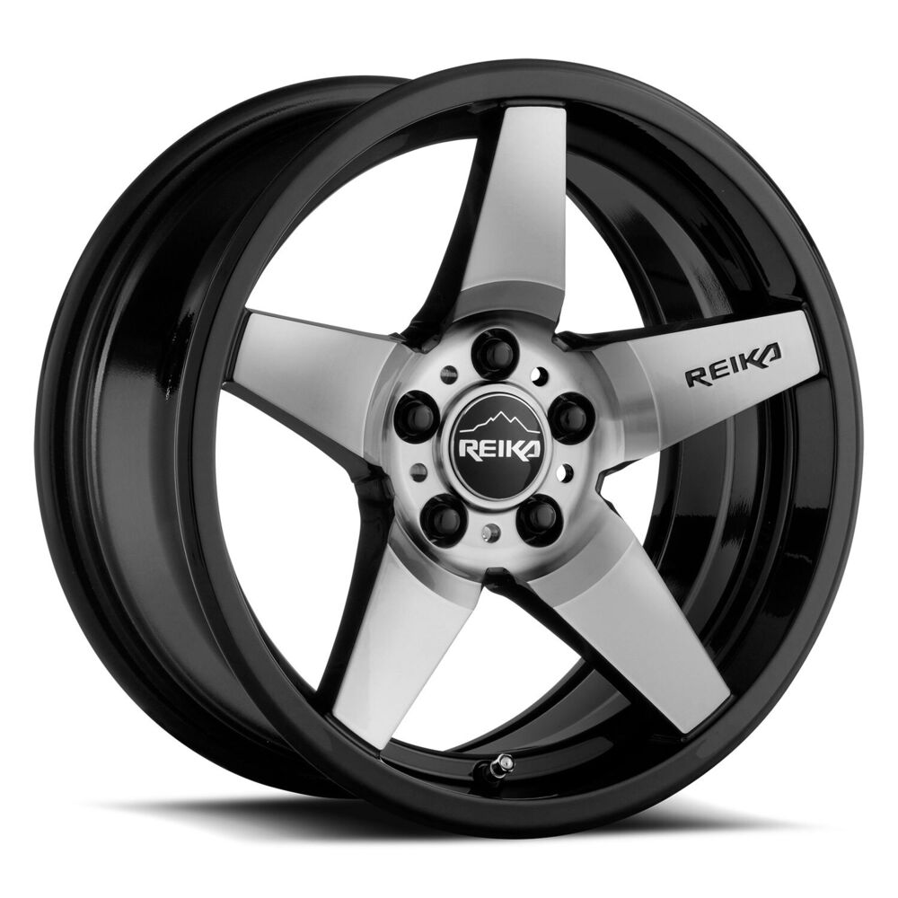 R  Seeker Black Machined Face     15x7