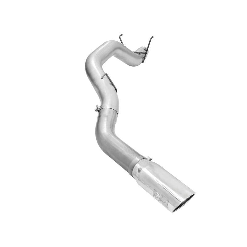 aFe Atlas 5in DPF-Back Aluminized Steel Exh Dodge RAM Diesel 13-14 6.7L (td) Mega Cab w/Polished Tip-SR1 Performance