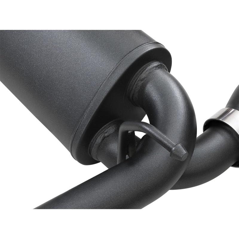 aFe Rebel Series 2.5in 409 SS Axle-Back Exhaust w/ Black Tips 2018+ Jeep Wrangler (JL) V6 3.6L-SR1 Performance
