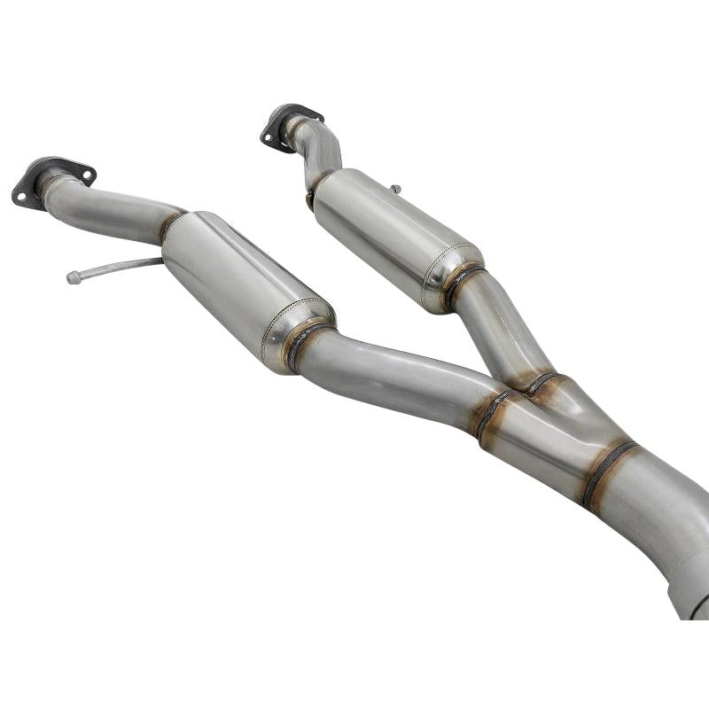 aFe Large Bore HD 3in 304 SS Cat-Back Exhaust w/ Polished Tips 14-19 Jeep Grand Cherokee V6-3.6L