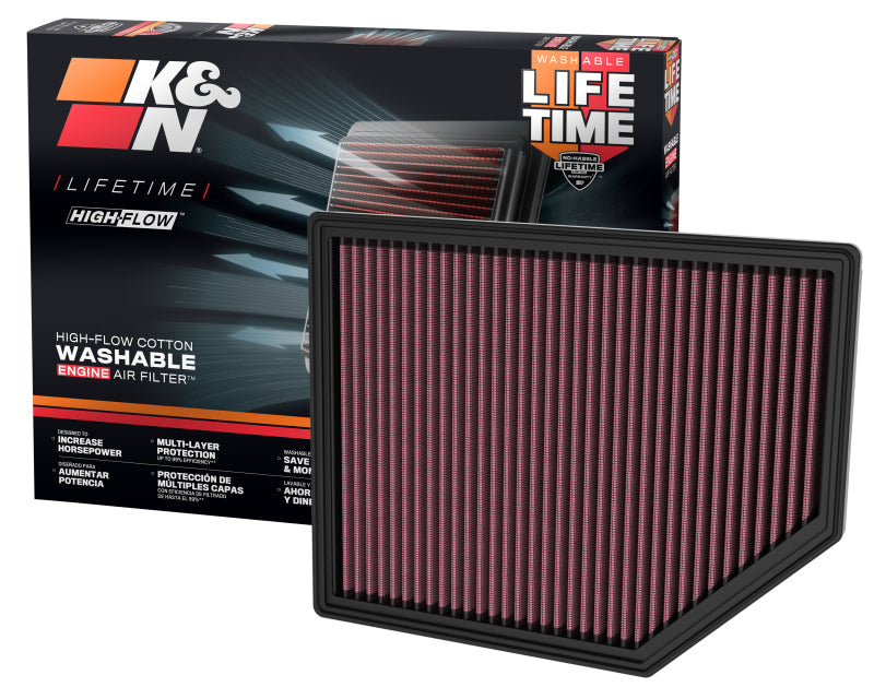 K&N 22-23 Ford Bronco Raptor 3.0L V6 Replacement Air Filter-SR1 Performance