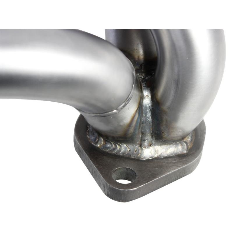 aFe Twisted Steel Header SS-409 HDR Jeep Wrangler JK 07-11 V6 3.8L-SR1 Performance