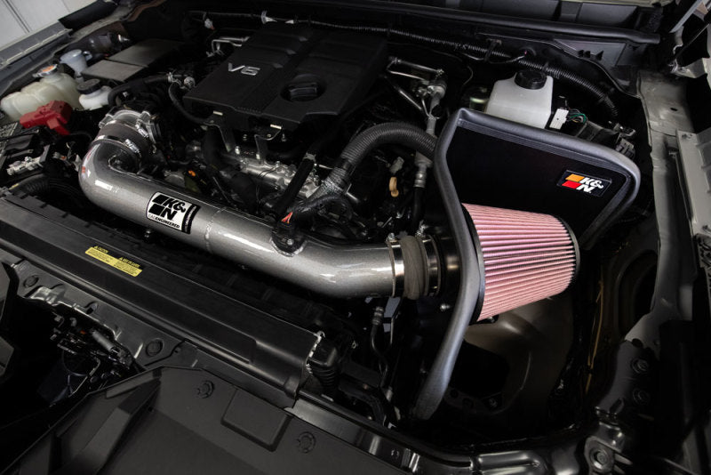 K&N 2022 Nissan Frontier V6 3.8LPerformance Air Intake System-SR1 Performance
