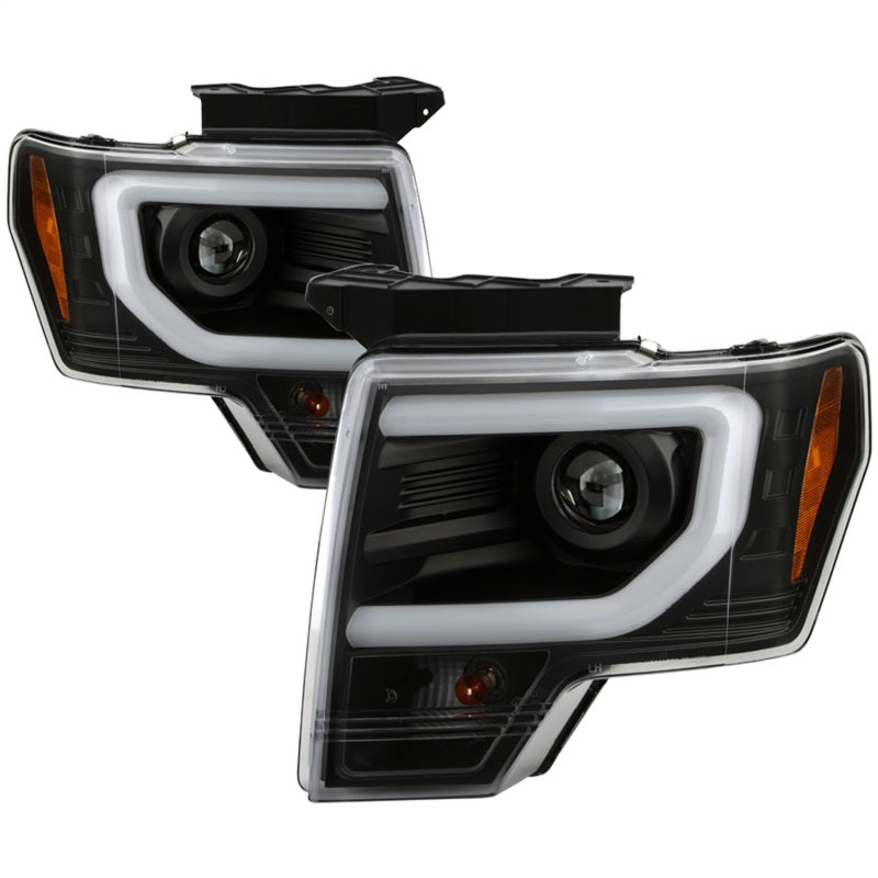 Spyder Ford F150 13-14 Xenon Model Only Light Bar Projector Headlights Black PRO-YD-FF15013PL-BK-SR1 Performance