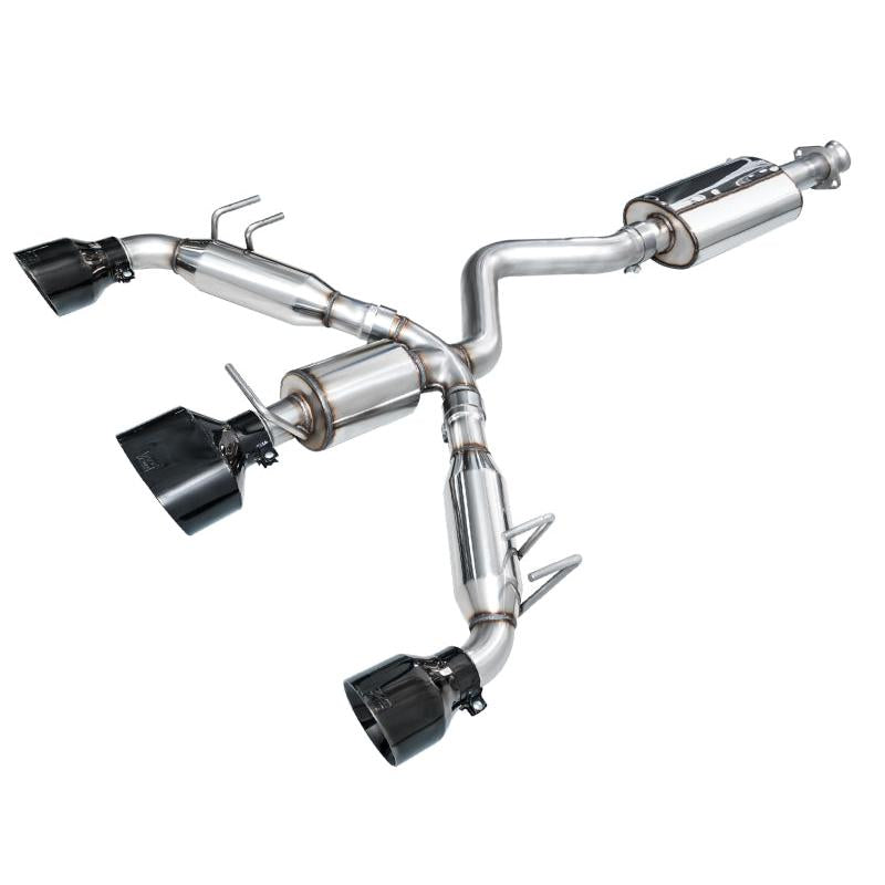 AWE Tuning 2023+ Toyota GR Corolla Touring Edition Exhaust - Diamond Black Tips-SR1 Performance