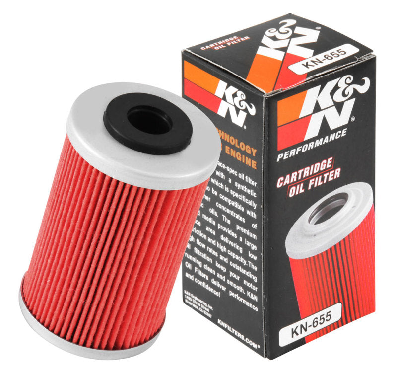 K&N 1.625in OD x 2.719in H Oil Filter-SR1 Performance