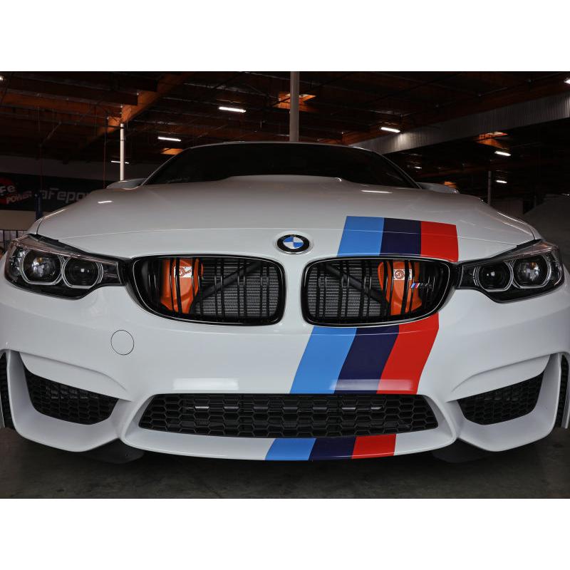aFe Magnum FORCE Dynamic Air Scoop 15-18 BMW M3/15-20 M4 - Orange-SR1 Performance