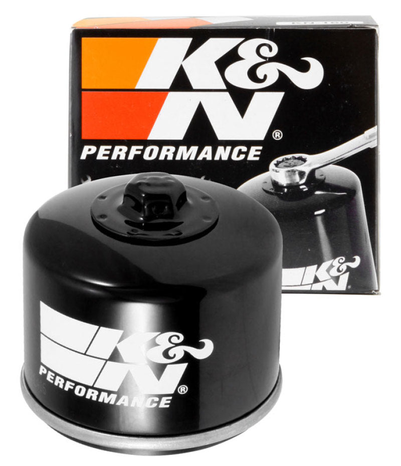 K&N Oil Filter for 2005-2014 BMW K1200 GT/R/RS/S/ K1300 GT/R/S/ R1200 GS/R/RT S1000RR-SR1 Performance