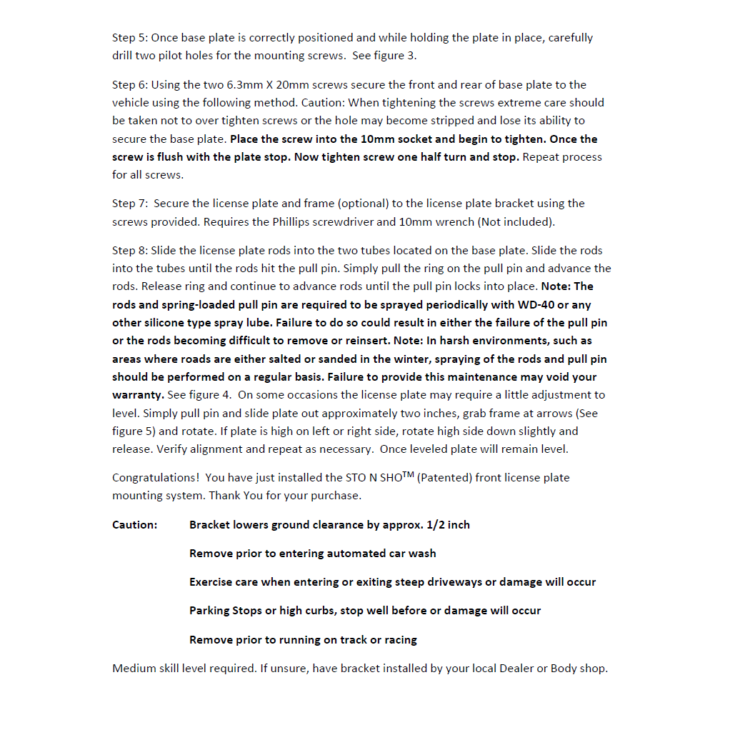 19-23 Porsche Cayenne License Plate Frame Bracket-SR1 Performance