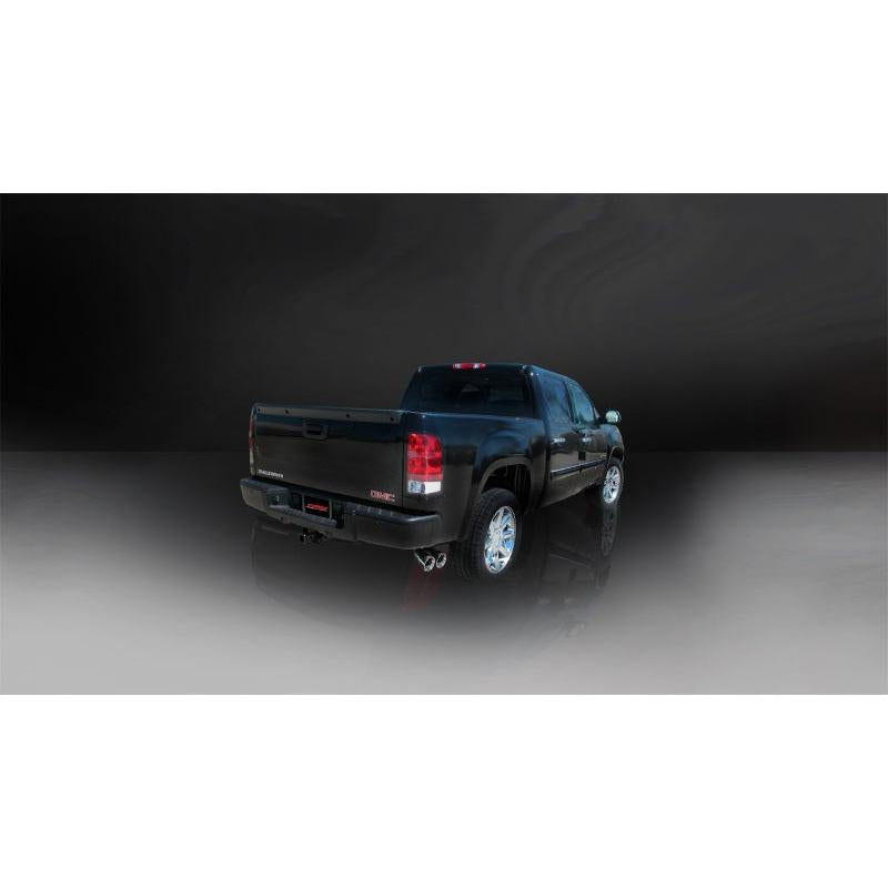 Corsa 2009-2009 Chevrolet Silverado Crew Cab/Short Bed 1500 4.8L V8 Polished Sport Cat-Back Exhaust