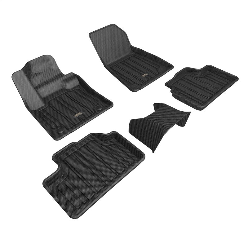 3D Maxpider 2023+ Volvo C40 Recharge Elitect Floor Mat- Black R1 R2 R3-SR1 Performance