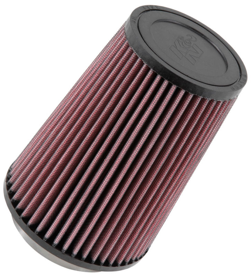 K&N Universal Rubber Filter Round Tprd 3.313in Flange ID x 4.75in Base OD x 3.5in Top OD x 6.5in H-SR1 Performance