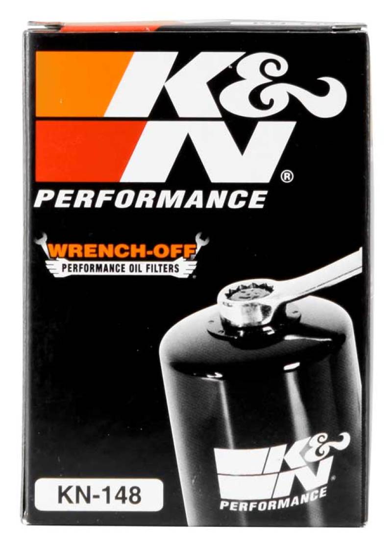 K&N 01-12 Yamaha FJR 1300/1300A/1300AE/1300AS 2.688in OD x 3.813in H Oil Filter-SR1 Performance