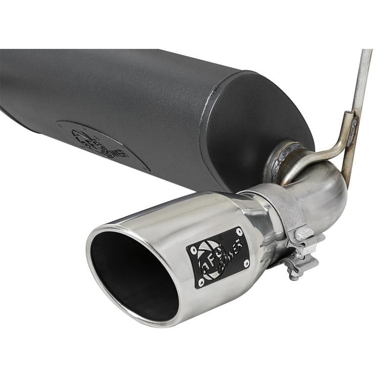 Rebel Series 2.5in 304 SS Cat-Back Exhaust w/ Polished Tips 2018+ Jeep Wrangler (JL) V6 3.6L