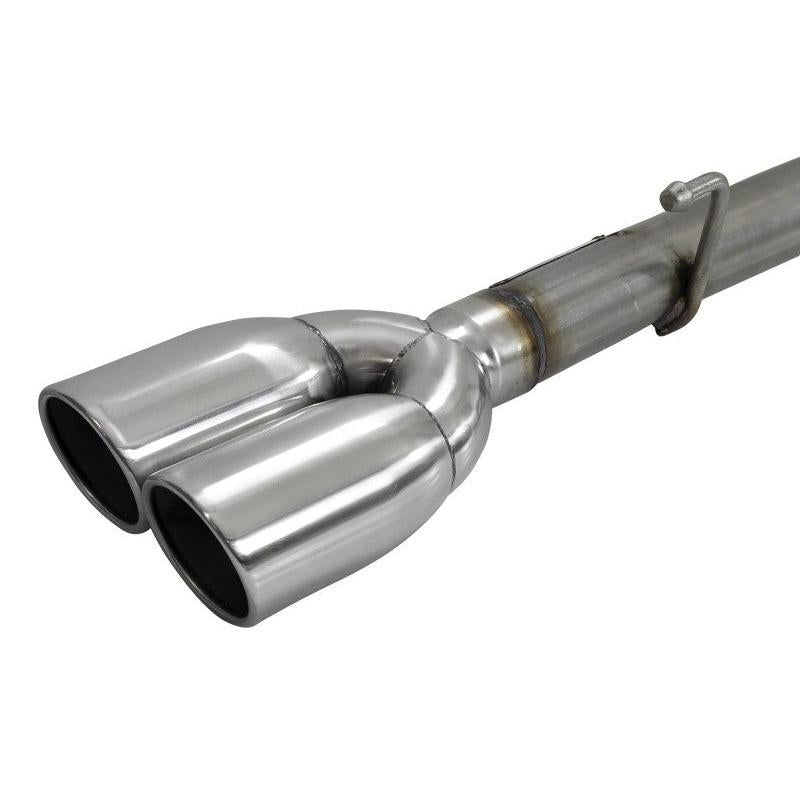 aFe Gemini XV 3in 304 SS Cat-Back Exhaust w/ Cutout 19-21 GM Silverado/Sierra 1500 V8- w/ Black Tips