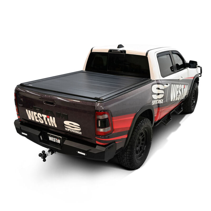 Westin 19-26 RAM 1500 New Body 5ft 7in (67in) Bed Electric Retractable Tonneau Cover - Black