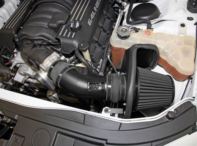 K&N 11-13 Dodge Challenger V8/12-13 Charger V8 / 12-13 Chrysler 300 Black Performance Intake Kit-SR1 Performance