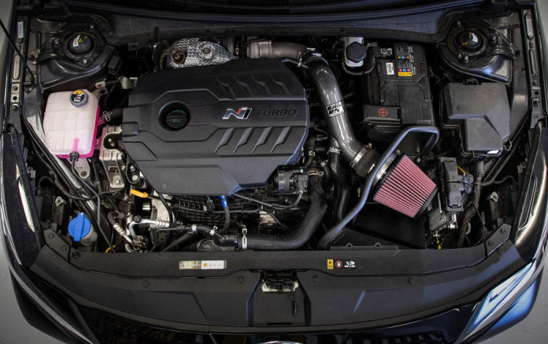 K&N 2022 Hyundai Elantra N 2.0L L4 Silver Typhoon Intake-SR1 Performance