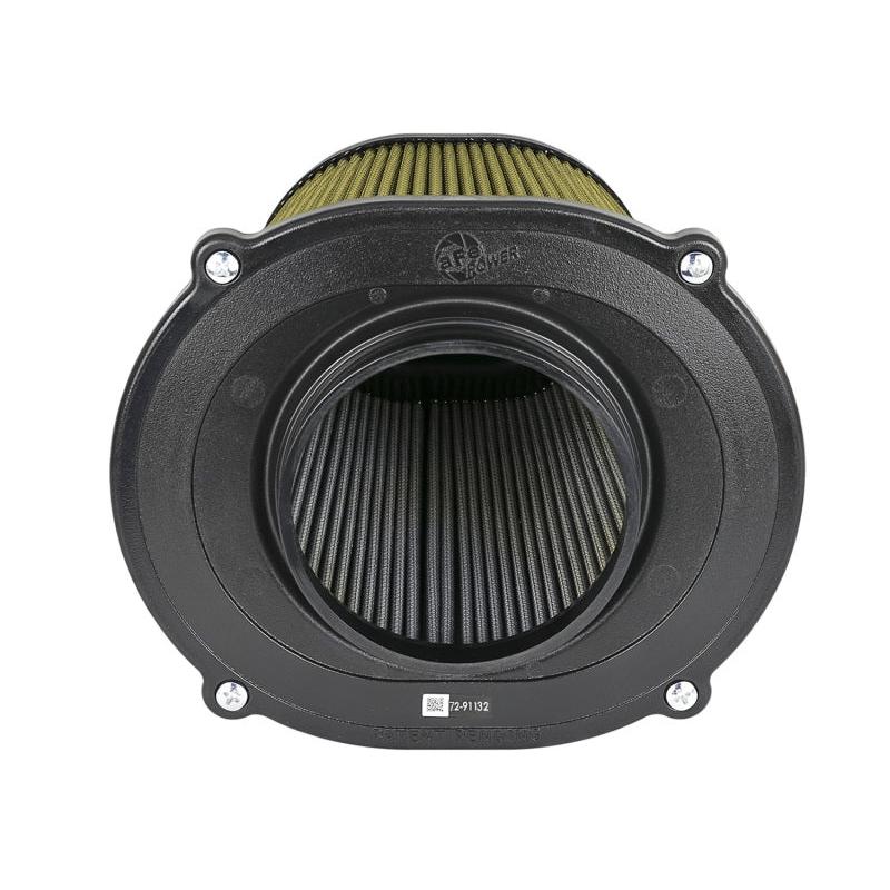 aFe Quantum Pro-Guard 7 Air Filter Inverted Top - 5in Flange x 8in Height - Oiled PG7-SR1 Performance