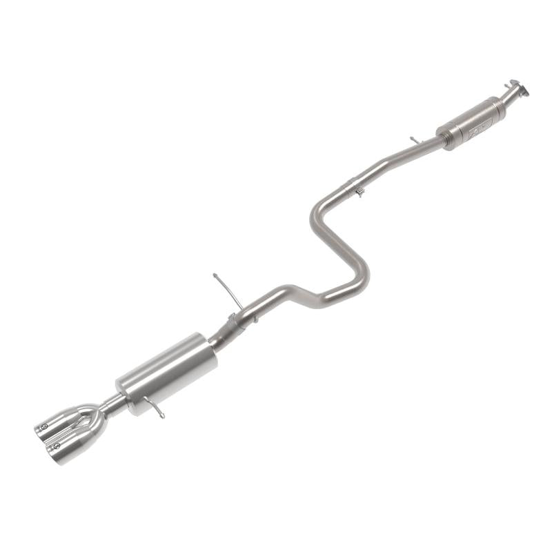 aFe Takeda Series 2 1/2in 304 SS Cat-Back 14-19 Ford Fiesta L4-1.6L (t) w/Polished Tip-SR1 Performance