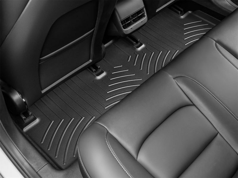WeatherTech DigitalFit Rear FloorLiner for Tesla Model 3 (2017-2022), Black