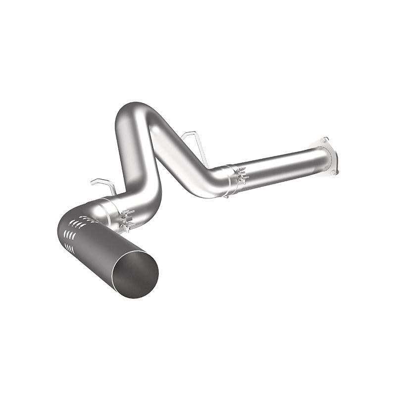 MBRP 07-10 Chevy/GMC 2500/3500 Duramax LMM 4in Filter Back Single Side T409 No Muffler-SR1 Performance