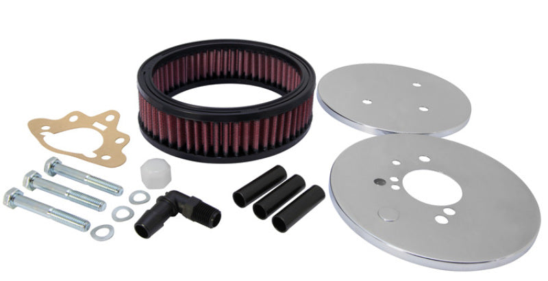 K&N Custom Round Racing Assembly Red 5.875in OD x 2.406in ID x 1.75in Height-SR1 Performance