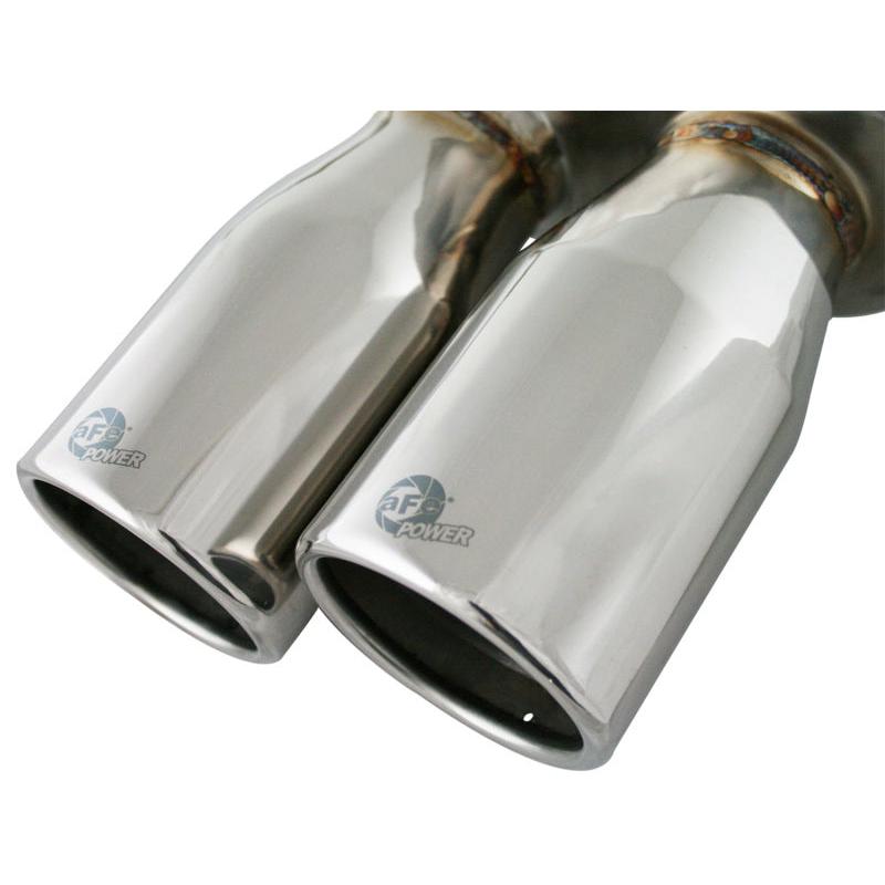 aFe MACHForce XP Exhaust Cat-Back 2.5in Dia SS-304 Polished Tips 07-13 BMW M3 (E92/93) V8 4.0L