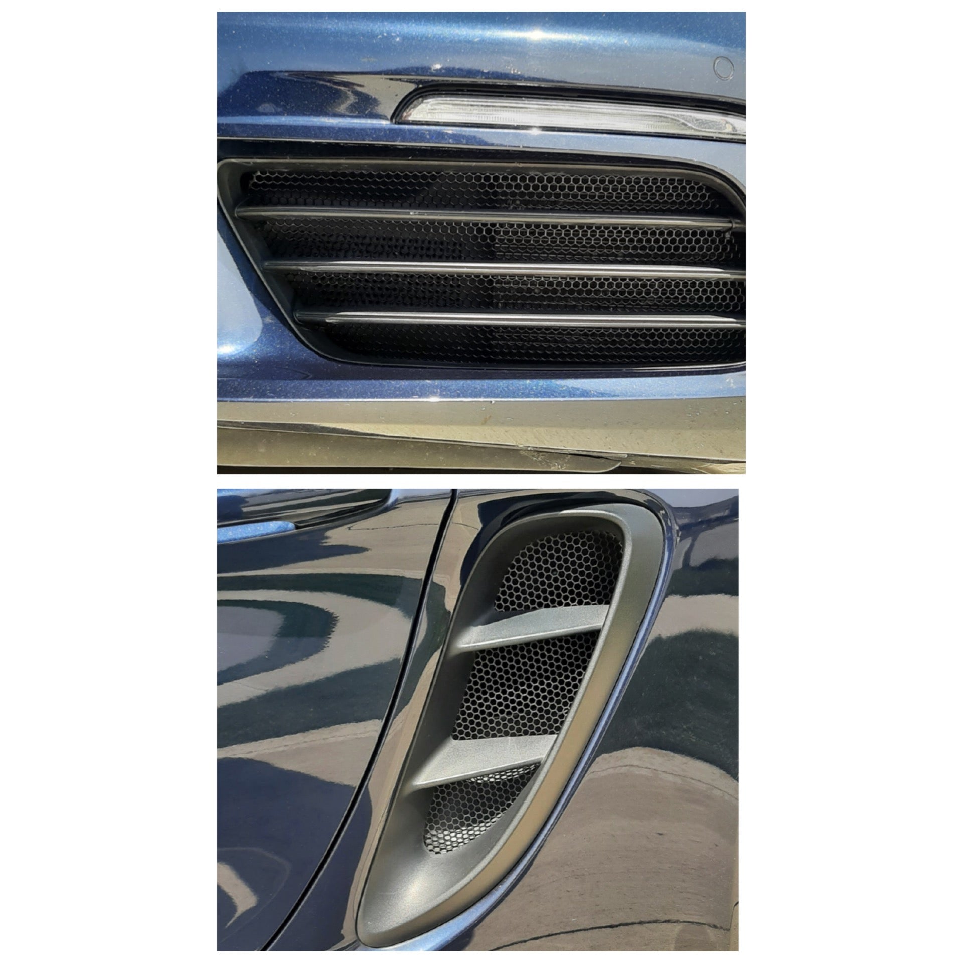 Porsche 718 (2017-2025) Boxster and Cayman Front Radiator Grilles