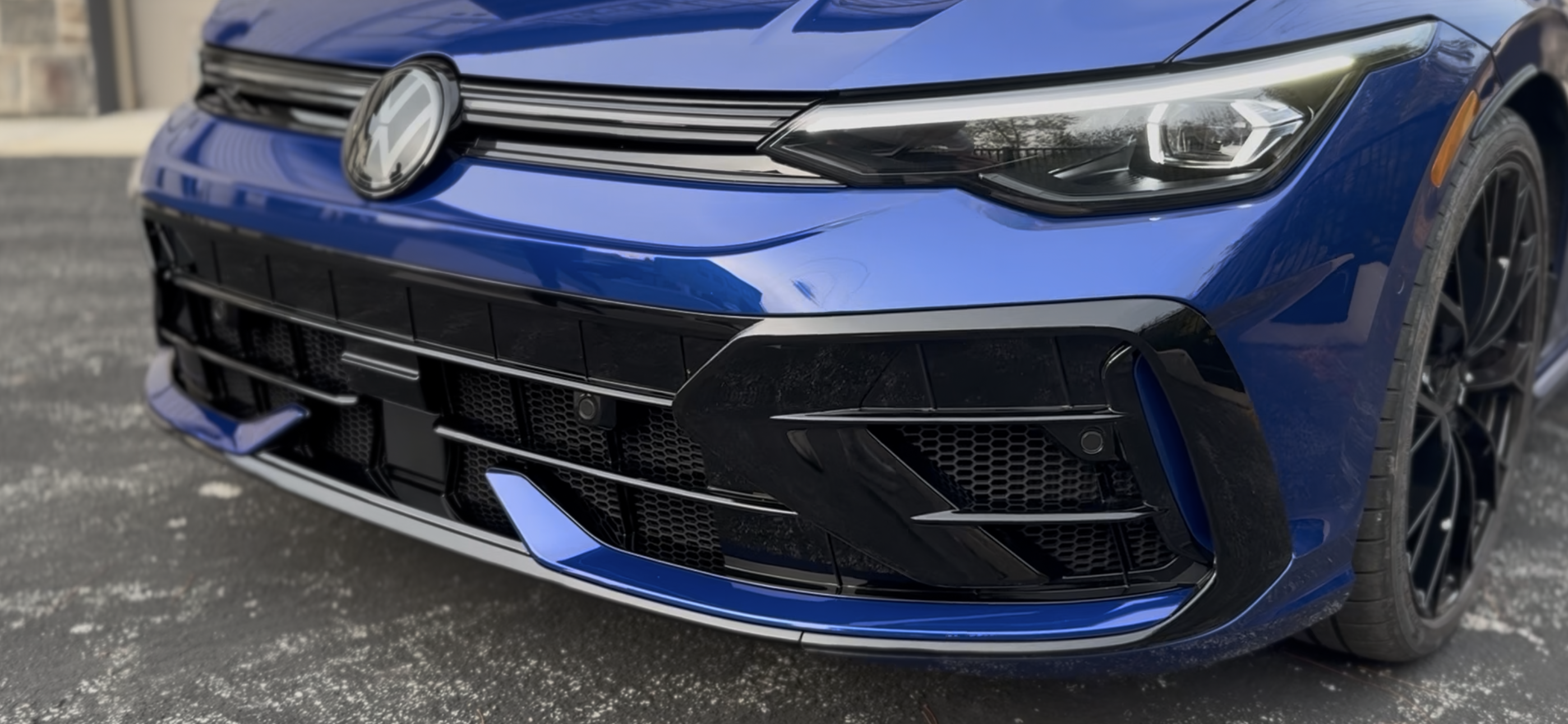 Volkswagen Golf R Mk 8.5 2025-2026 Front Radiator Intercooler Mesh Grille