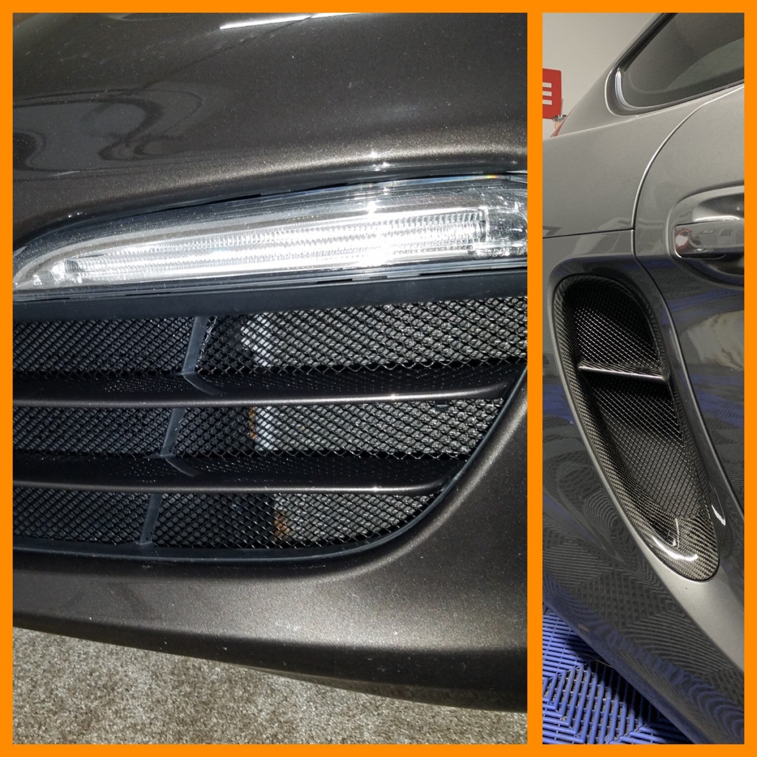 Porsche Boxster 981 (2013-2016) Front Side Radiator Grilles