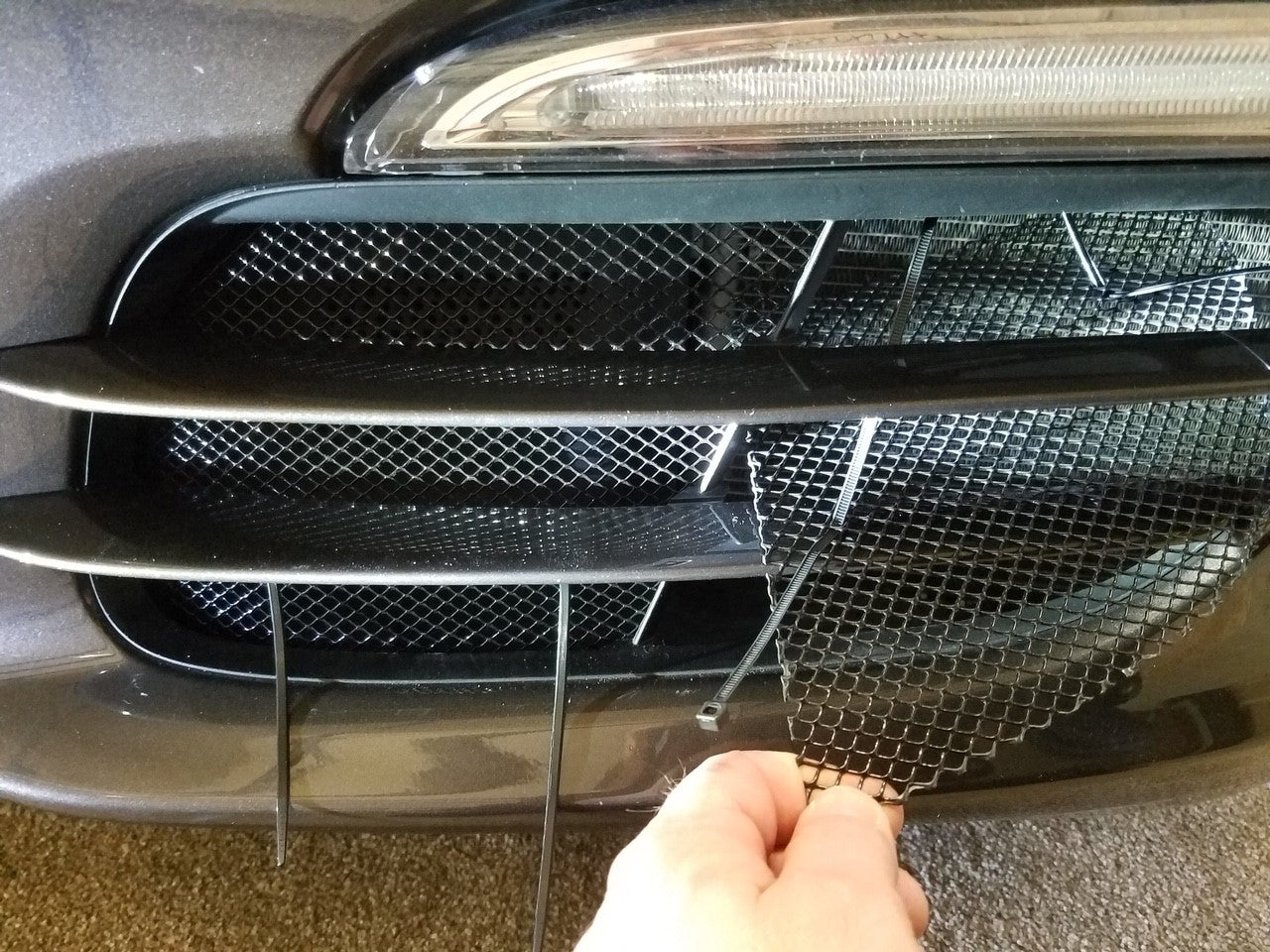 Porsche Boxster 981 (2013-2016) Front Side Radiator Grilles