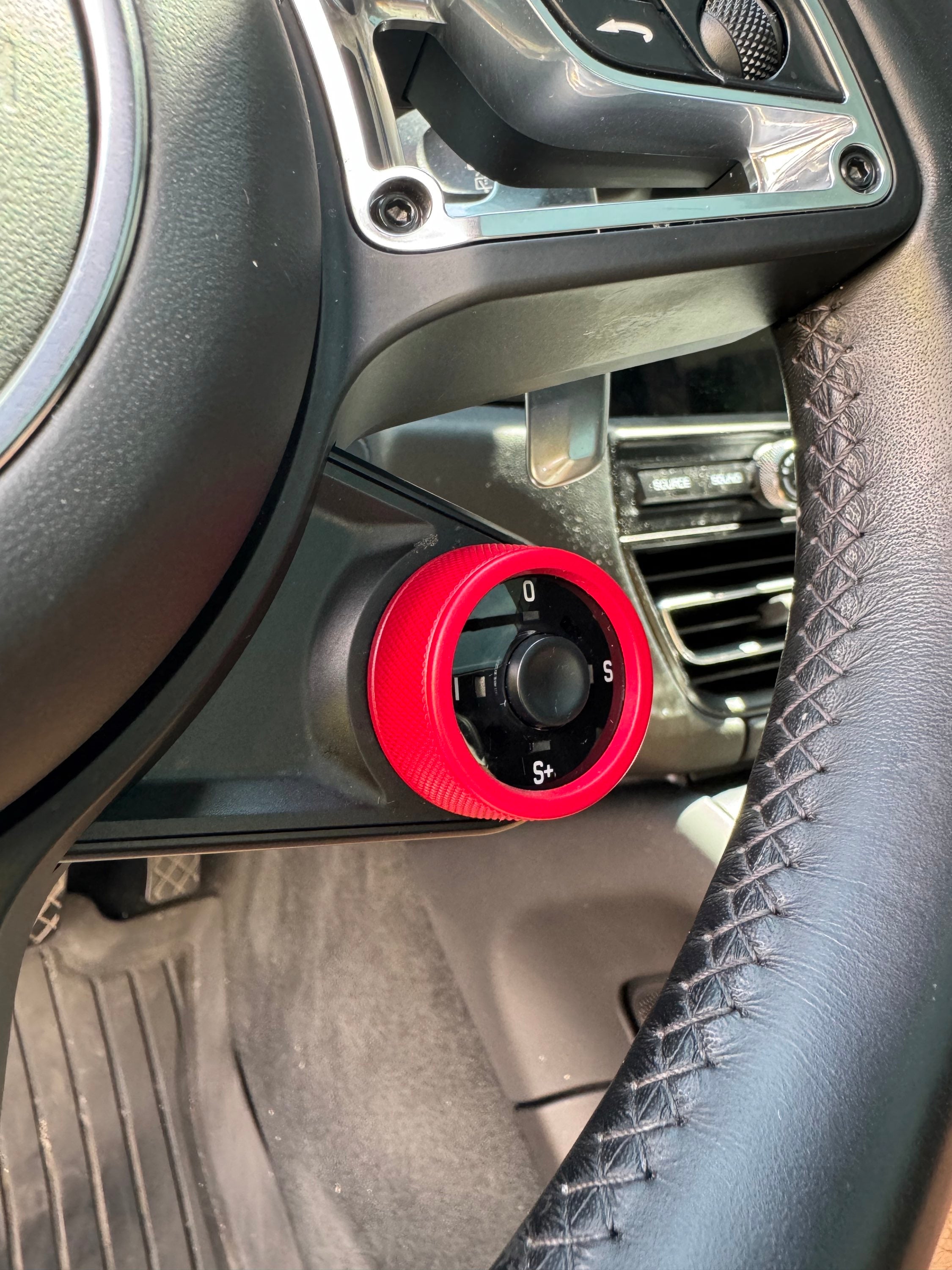 Custom Aluminum Mode Selector Switch Porsche 911, Macan, Panamera, Boxster & Cayman