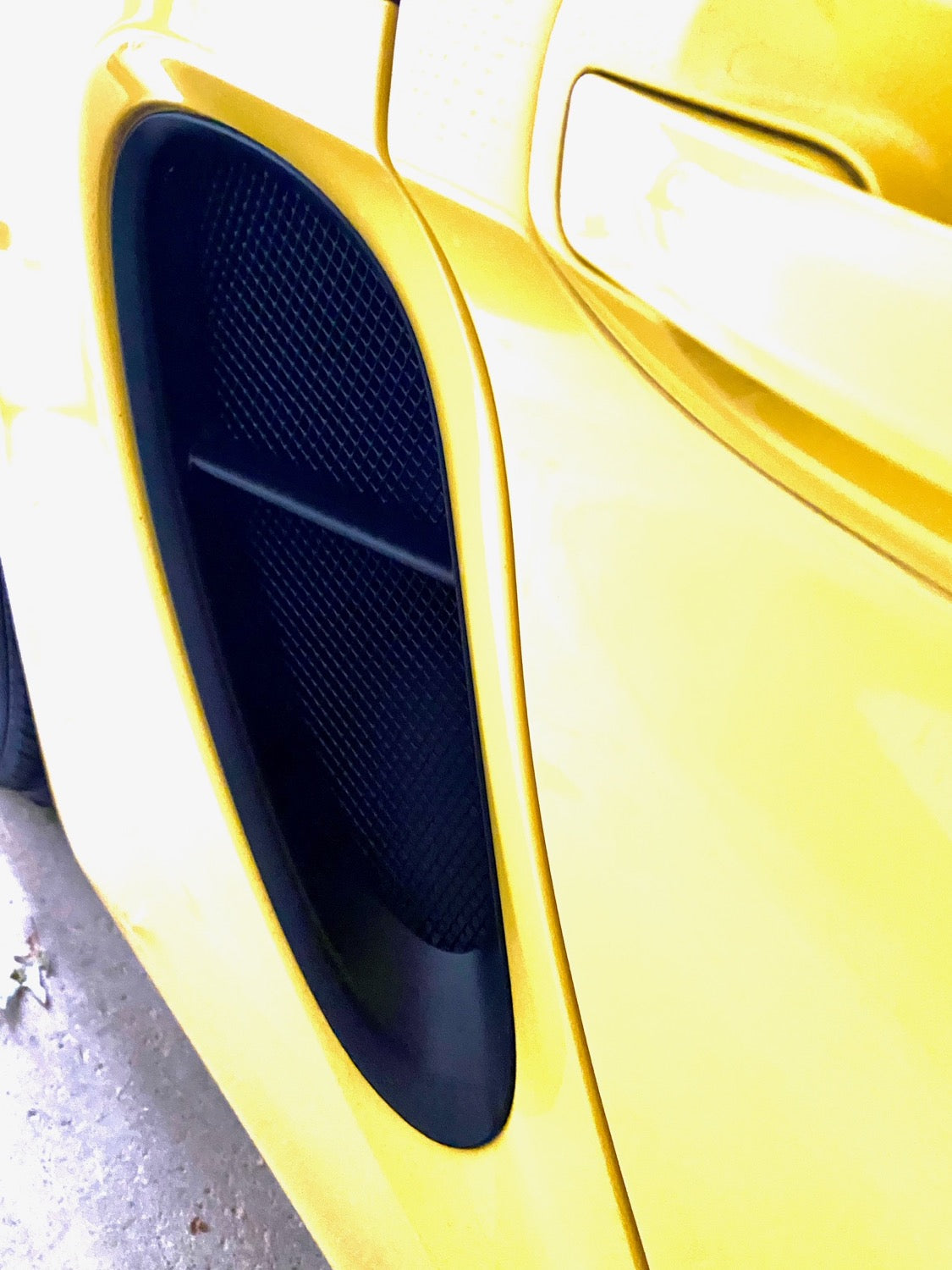 Porsche 981 Cayman and Boxster Side Intake Mesh Grilles