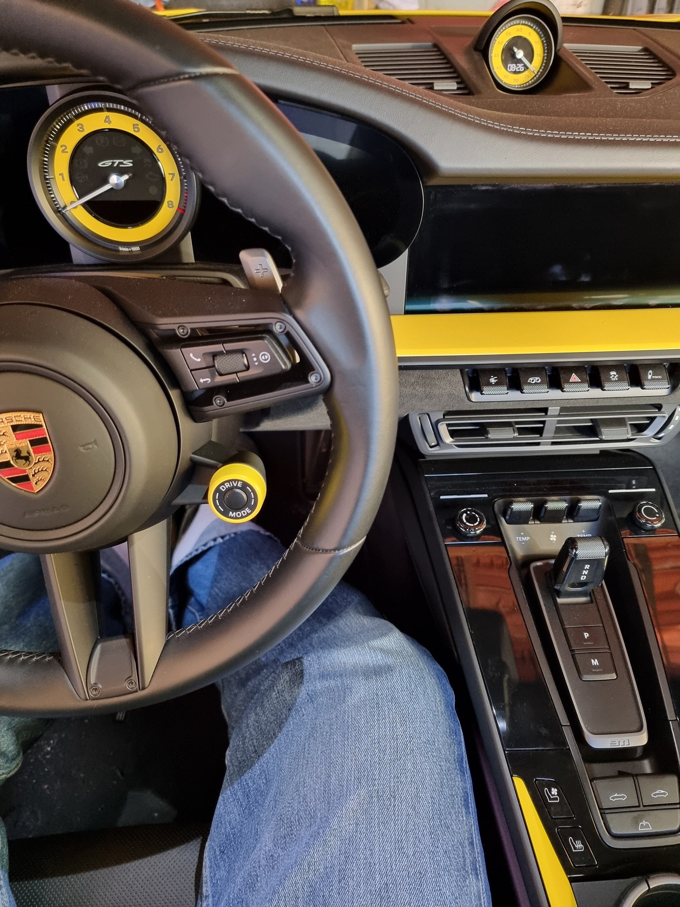 Porsche Aluminum Mode Selector Switch For Custom Look