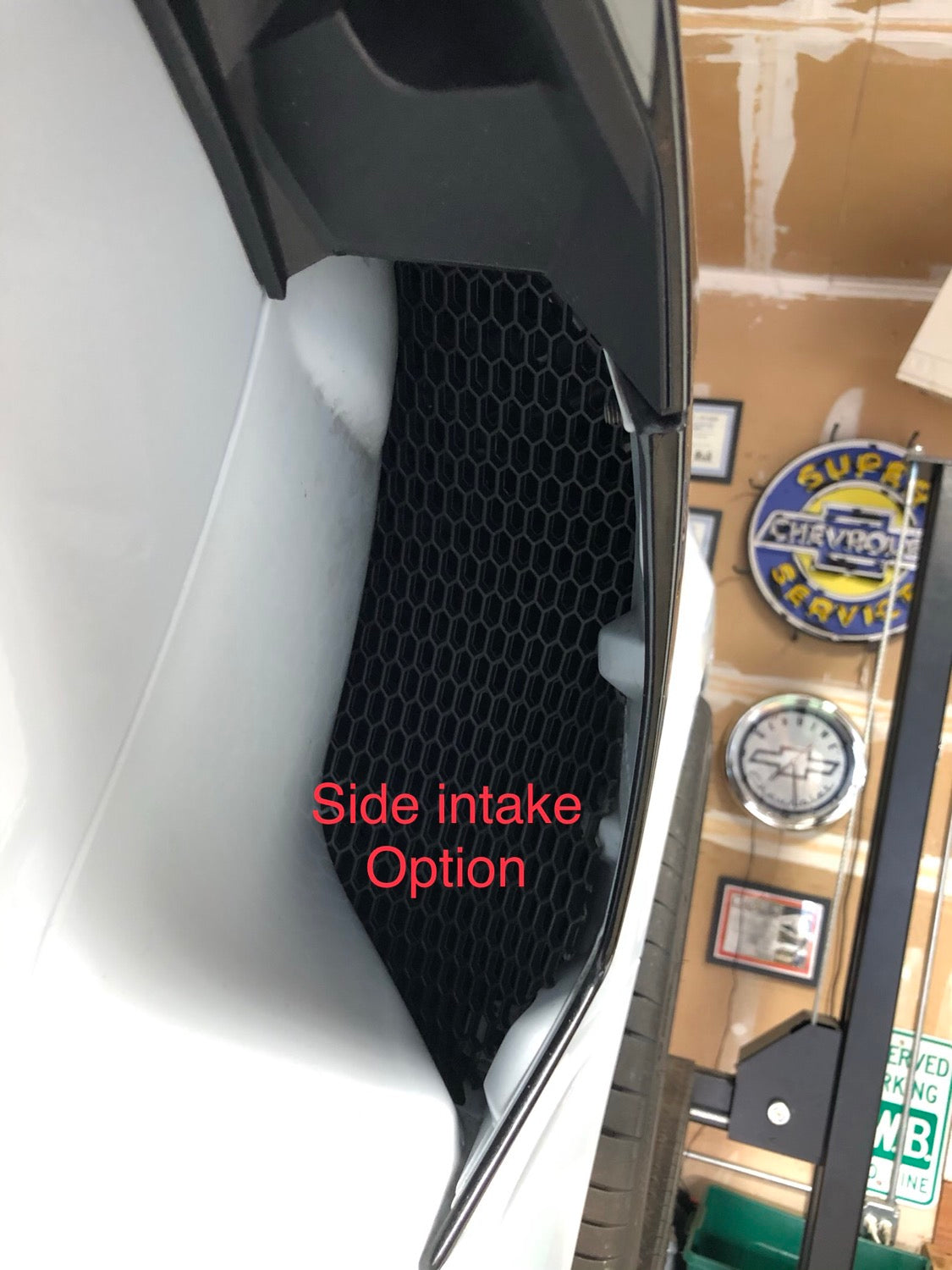 C8 Stingray Corvette 2020 - 2026 HEXAGON ABS Plastic Radiator Grille Screens