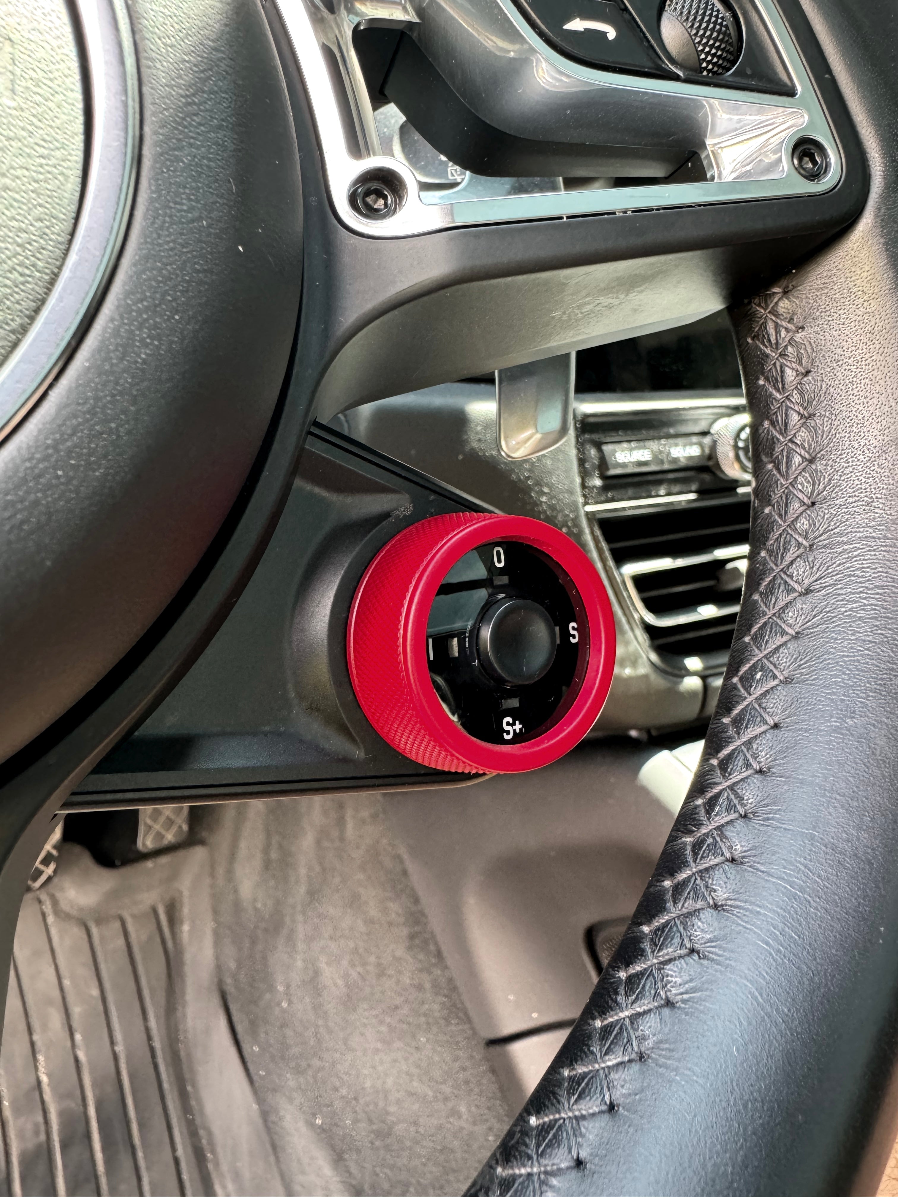 Custom Aluminum Mode Selector Switch Porsche 911, Macan, Panamera, Boxster & Cayman