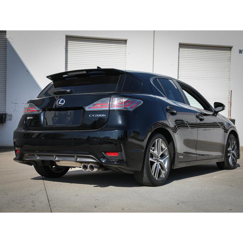 aFe POWER Takeda 2in to 2-1 304 SS Cat-Back Exhaust w/ Polished Tips 11-17 Lexus CT200h 1.8L-SR1 Performance