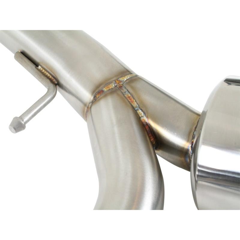 aFe Takeda Exhaust 304SS Dual Cat-Back w/ Polished Tips 08-13 Mitsubishi Lancer Evo X L4 2.0L Turbo-SR1 Performance