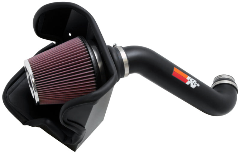 K&N 10-11 Jeep Liberty 3.7L V6 High Flow Performance Intake Kit-SR1 Performance