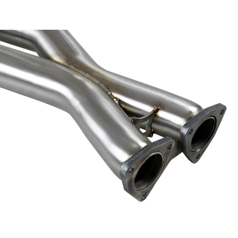aFe Twisted Steel HDR X-Pipe SS-304 01-06 BMW M3 3.2L S54-SR1 Performance
