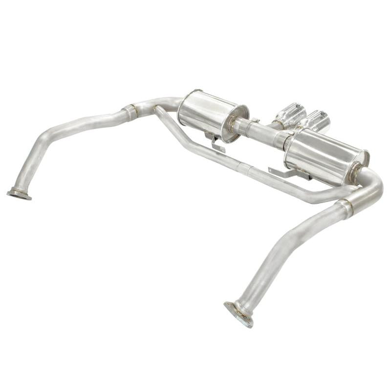 aFe ELITE 05-12 Porsche Boxster S (987.1-987.2) H6 3.4L 304SS Dual Cat-Back w/Dual Polished Tip Exht-SR1 Performance