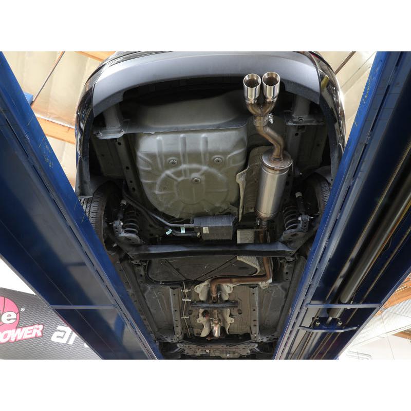 aFe Takeda Series 2 1/2in 304 SS Cat-Back 14-19 Ford Fiesta L4-1.6L w/Black Tip-SR1 Performance