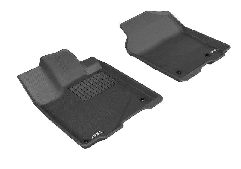 3D MAXpider 2013-2018 Acura RDX Kagu 1st Row Floormat - Black-SR1 Performance