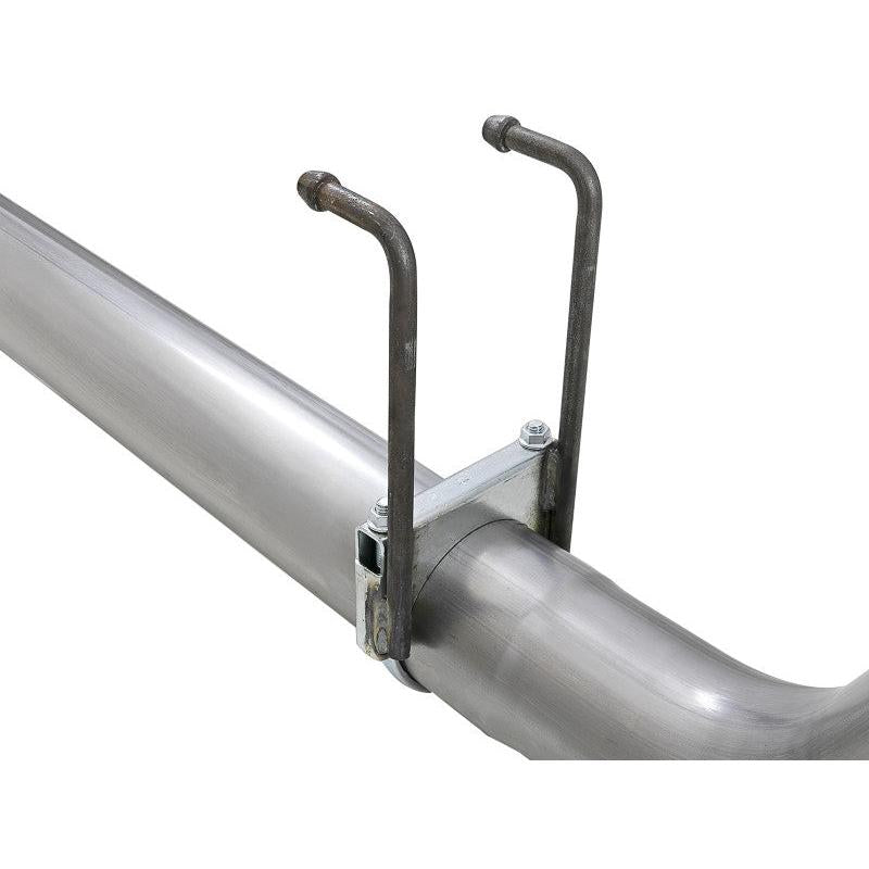 aFe Power 15-16 Ford F250/F350 6.7L Diesel Rebel XD 4in 409 SS DPF-Back Exhaust System - Black Tips-SR1 Performance