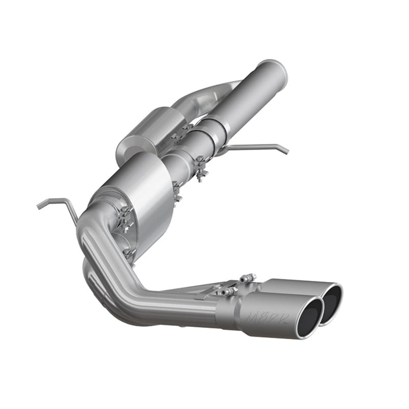 MBRP 09+ Chevrolet Silverado 1500 4.3L 3in Pre-Axle Dual Outlet Cat Back - T409-SR1 Performance