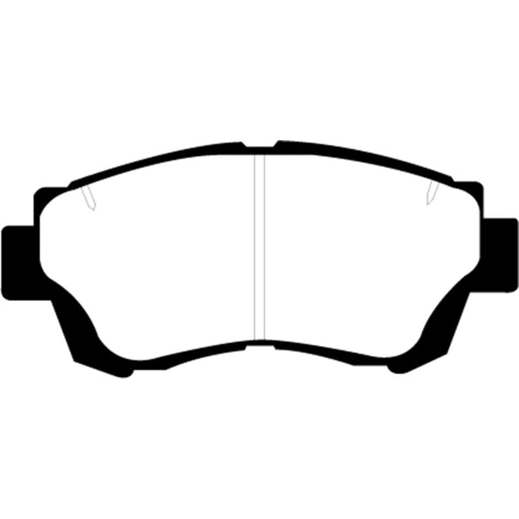 EBC Yellowstuff Front Brake Pads for Toyota Camry and Lexus LS400 – Part No. DP4874R
