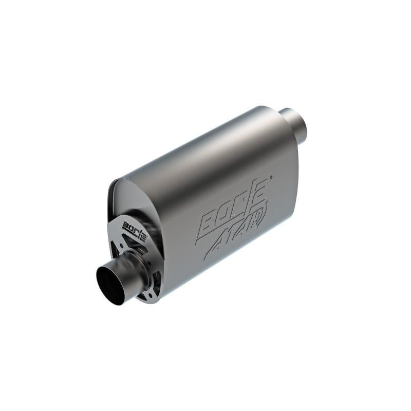 Borla CrateMuffler LS3 3in Offset In/Offset Out 14in x 4.35in x 9.10in Oval Muffler ATAK