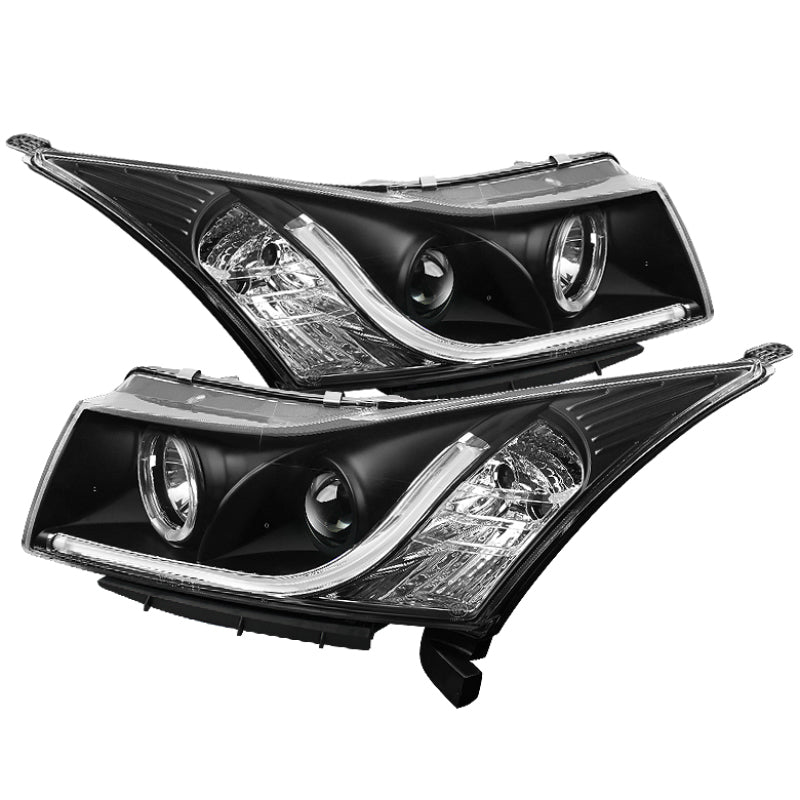 Spyder Chevy Cruze 11-14 Projector Headlights Light Tube DRL Blk PRO-YD-CCRZ11-LTDRL-BK-SR1 Performance